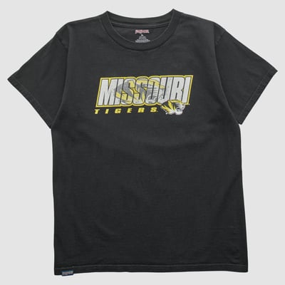 Missouri Tigers Jansport 2010s T-shirt - Black - M by Fanatics Real Vintage