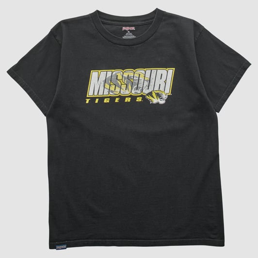 Missouri Tigers Jansport 2010s T-shirt - Black - M by Fanatics Real Vintage