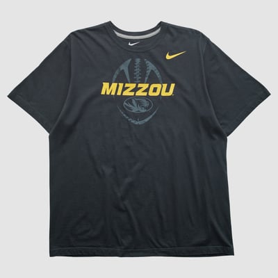 Missouri Tigers Nike 2010s T-shirt - Black - 2XL by Fanatics Real Vintage