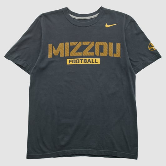 Missouri Tigers Nike 2010s T-shirt - Black - S by Fanatics Real Vintage