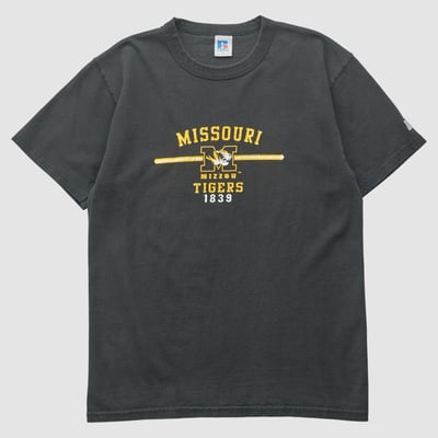 Missouri Tigers Russell 2000s T-shirt - Black - S by Fanatics Real Vintage