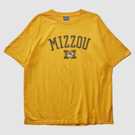 Missouri Tigers Team Edition Apparel 2000s T-shirt - Yellow - 2XL by Fanatics Real Vintage