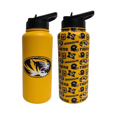 Missouri Tigers Pegasus Game Day Duo 41oz. Stainless Steel Water Bottle Set