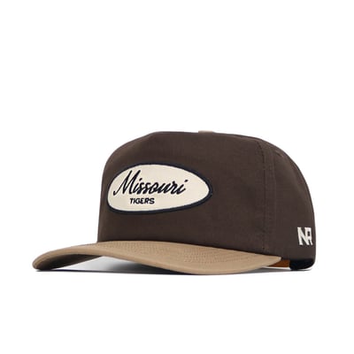  Missouri Tigers No Rivals Unisex Neutral Patch Adjustable Hat - Brown