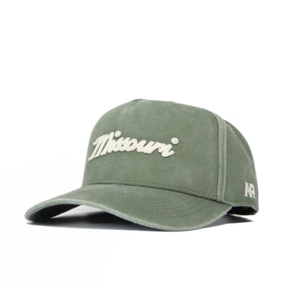 Missouri Tigers No Rivals Unisex Home Turf Adjustable Hat - Green