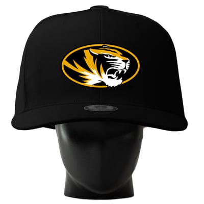 Missouri Tigers Noggin Boss Unisex Big Hat - Black