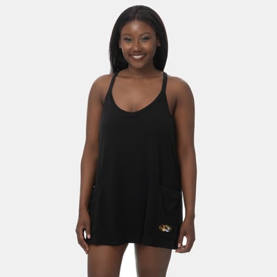 Missouri Tigers ZooZatz Women's Active Pocketed Skort Dress - Black