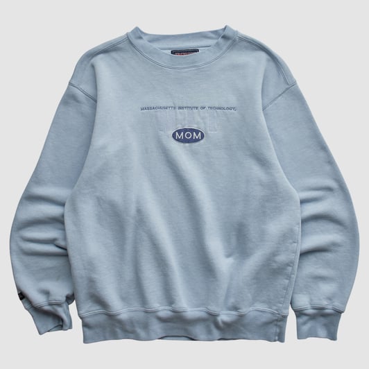 MIT Engineers Jansport 2000s Pullover Sweatshirt - Light Blue - XS by Fanatics Real Vintage