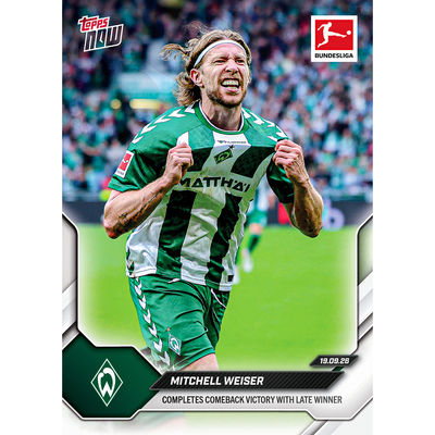 Mitchell Weiser - 2026-27 Bundesliga Topps NOW® - Card 25