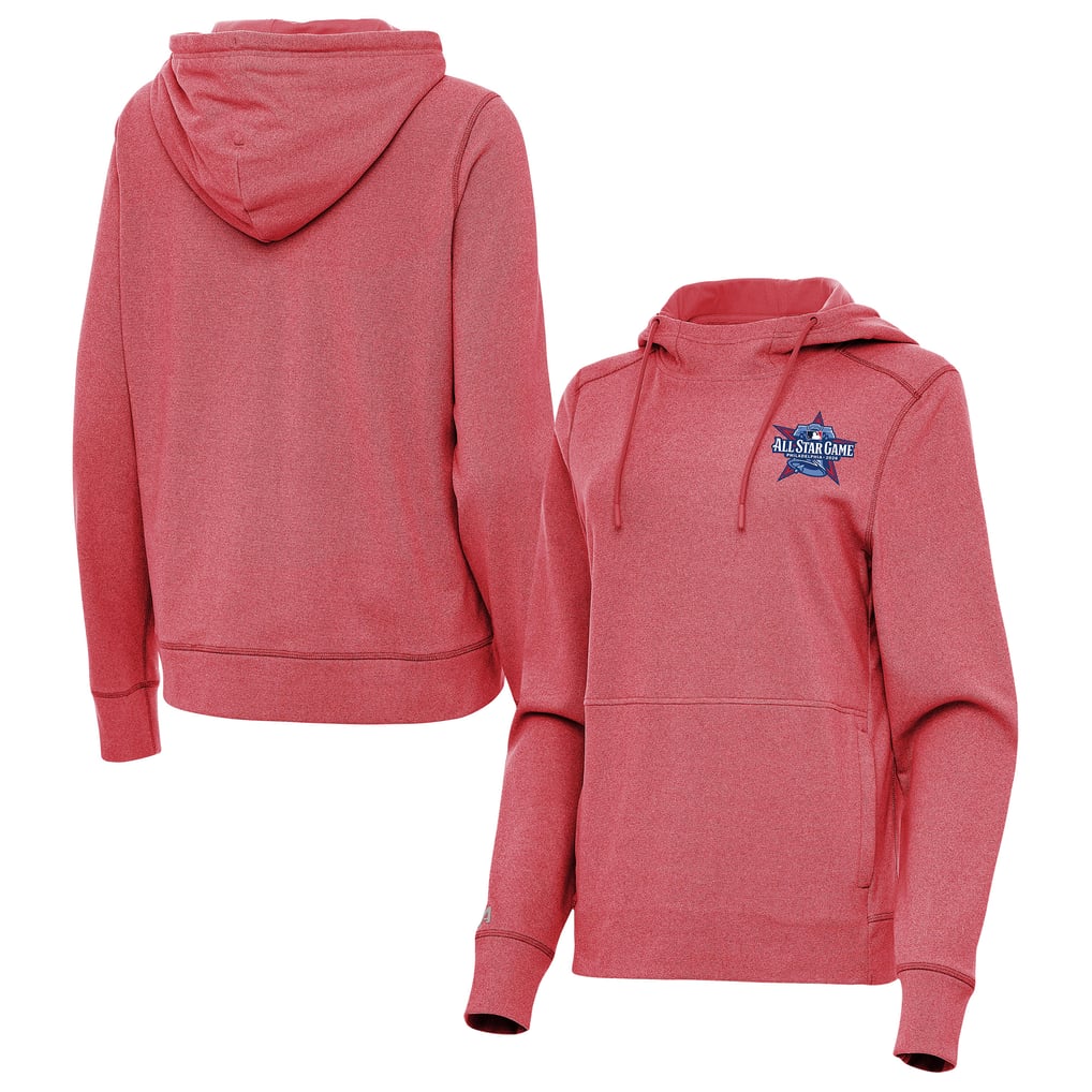 Antigua Women's 2026 MLB All-Star Game Justice Pullover Hoodie - Heather Red