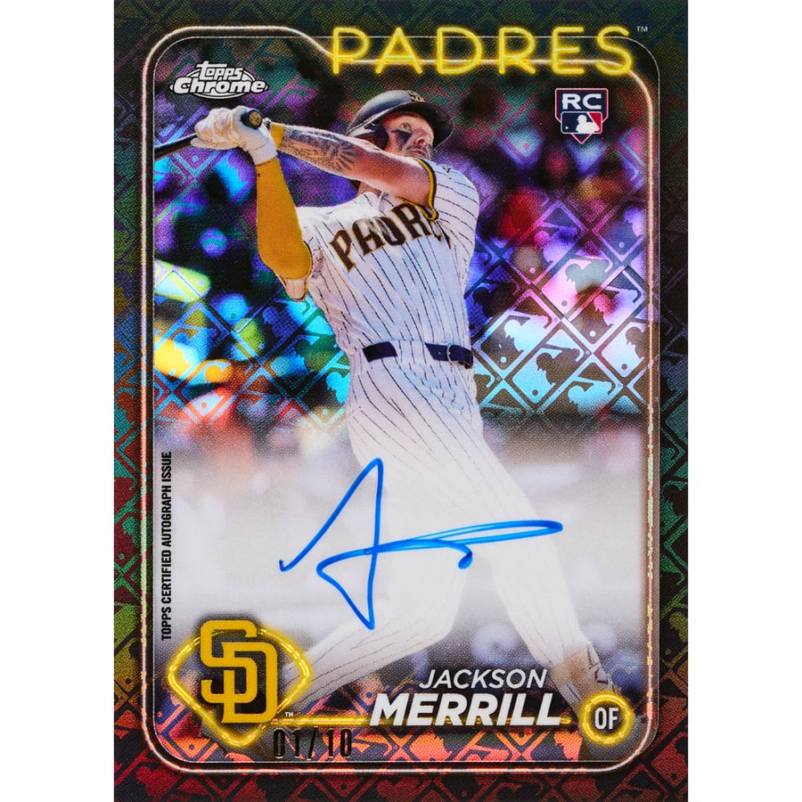 Topps Pristine MLB 2025 Topps Chrome LOGOFRACTOR Edition Baseball ...