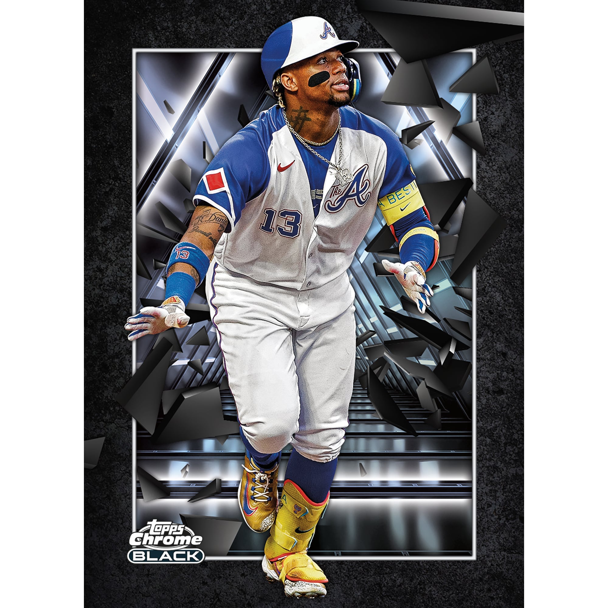 PSA10】2024 Topps Chrome Black Baseball 山本由伸 Gold Mini Diamond 