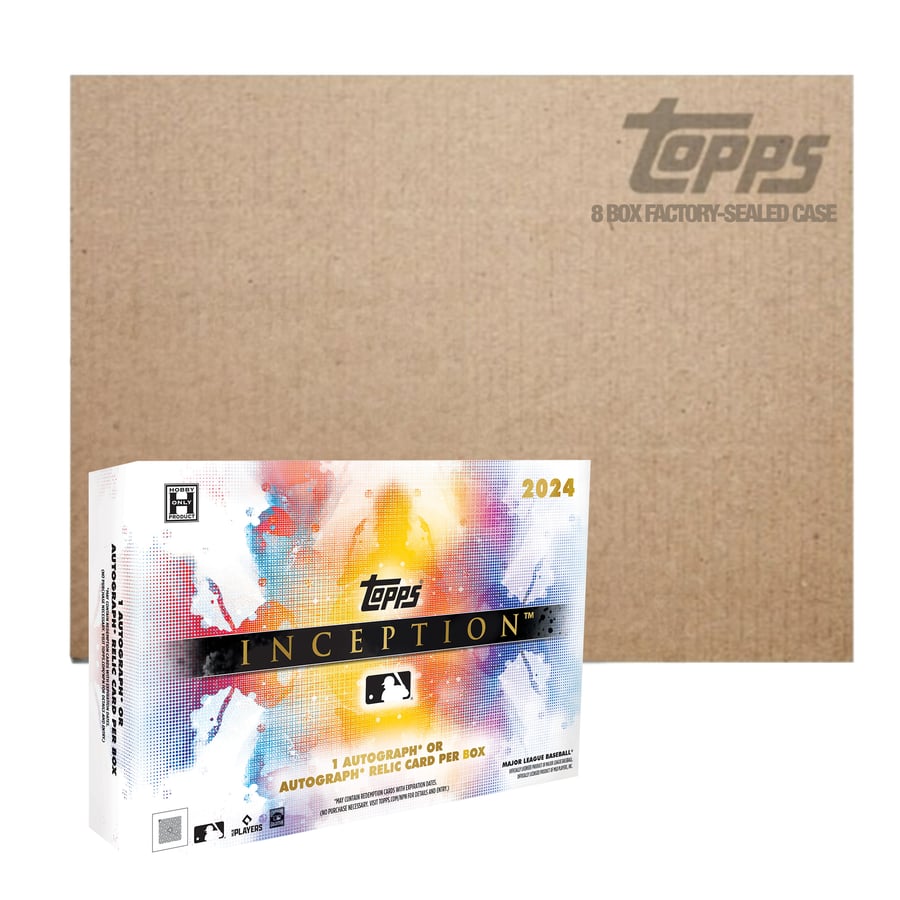 Topps Product Inception 2024 Topps Inception Baseball Factory Sealed Hobby 8 Box Case