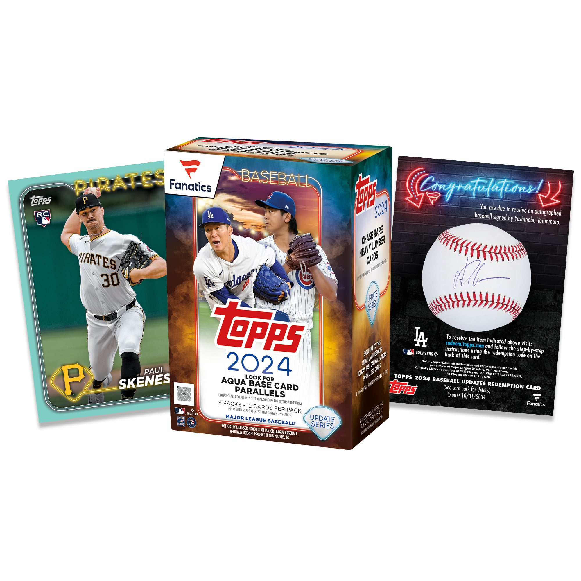 2024 Topps Updates Baseball Factory Sealed Fanatics Exclusive 