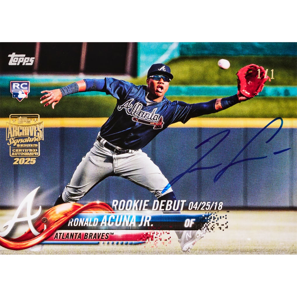 2025 Topps Archives Signature Series Active Factory Sealed Hobby Box
