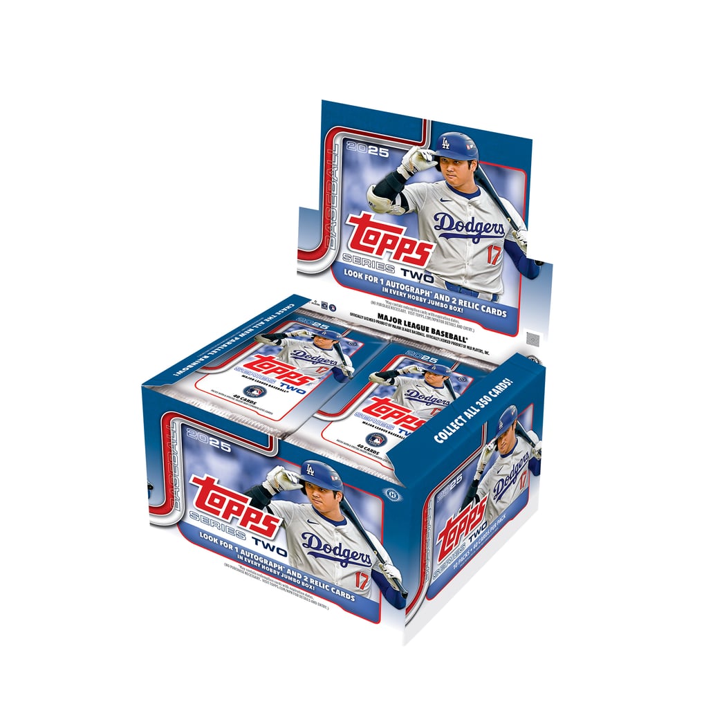 2025 Topps Baseball Series 2 Factory Sealed Hobby Jumbo Box