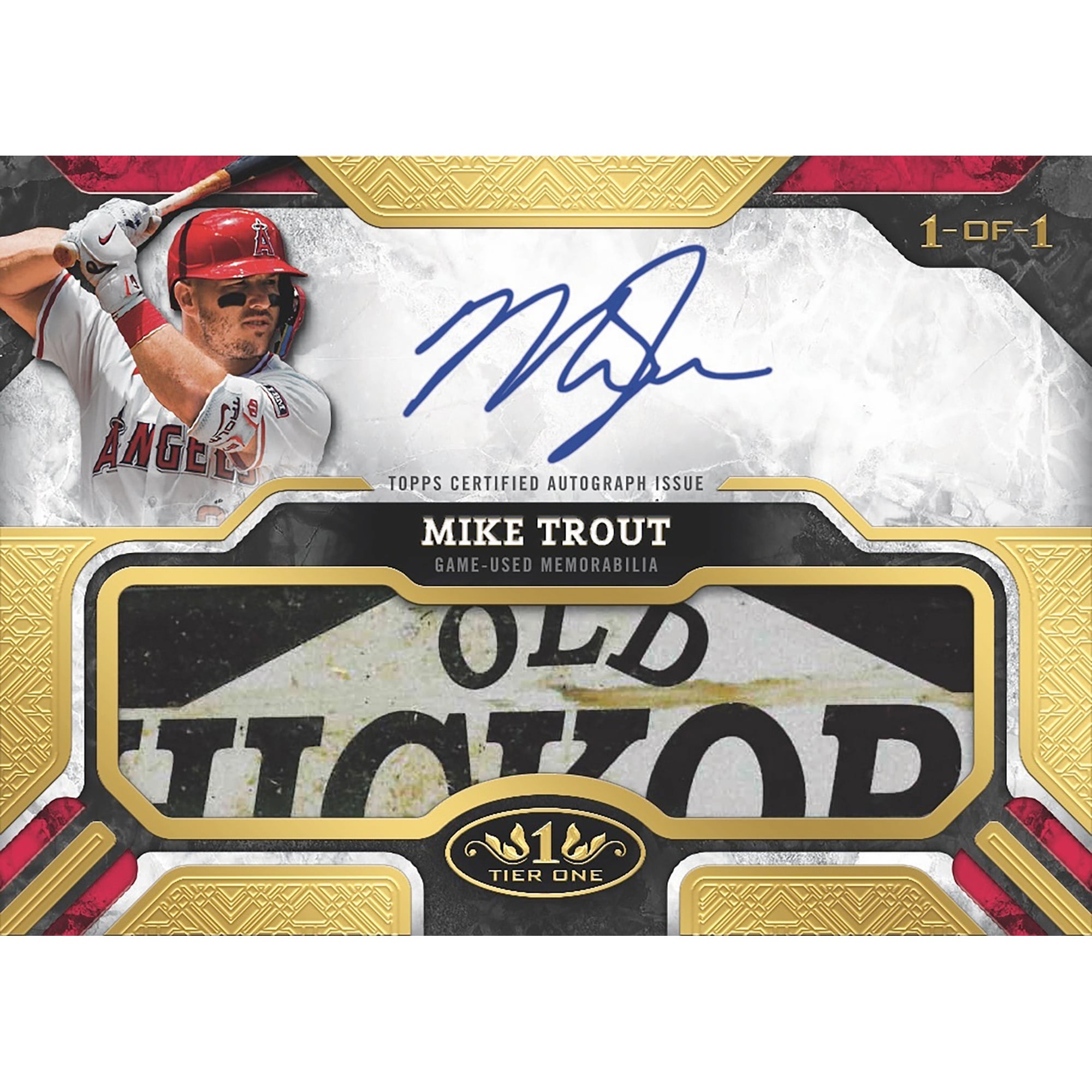 0 Topps Tier One Baseball Box Hobby – | Card Case : Cards - I (1⁄4)