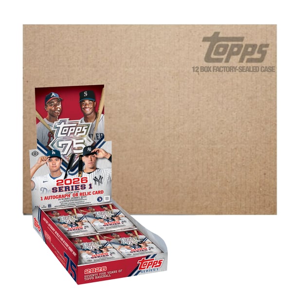 海外取寄 2026 TOPPS MLB SERIES 1 ベースボールカード 未開封ボックス 