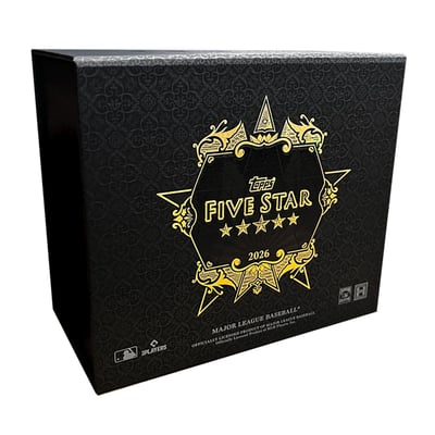 2026 Topps Five Star Baseball Factory Sealed Hobby Box