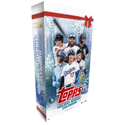 2026 Topps Holiday Baseball Factory Sealed Advent Calendar