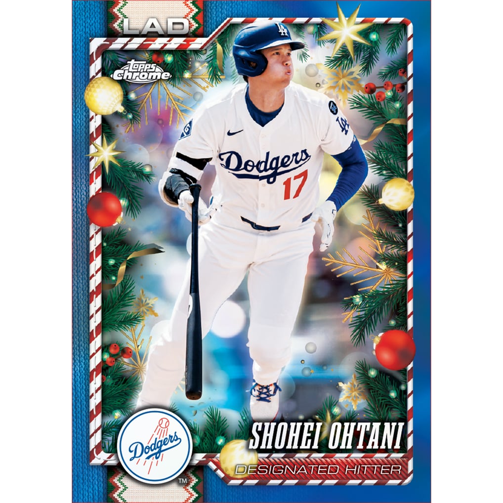 2026 Topps Holiday Baseball Factory Sealed Hobby Tin
