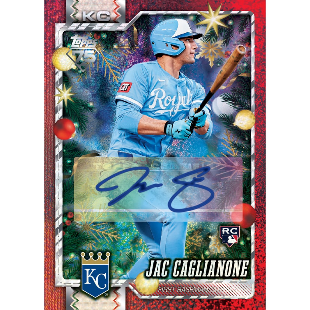 2026 Topps Holiday Baseball Factory Sealed Mega Box
