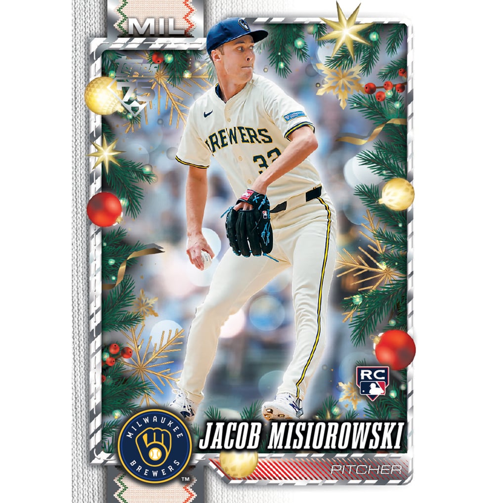 2026 Topps Holiday Baseball Factory Sealed Mega Box