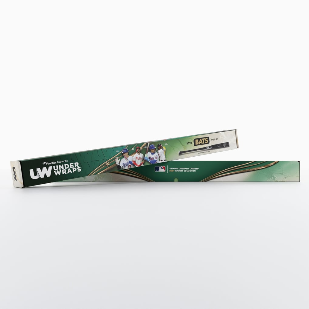 2026 Under Wraps Autographed MLB Bats Volume III - Single Mystery Box