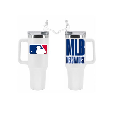 MLB The Memory Company 40oz. Stainless Steel Tumbler with Flip Straw