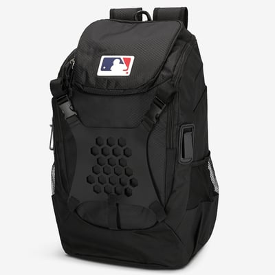  MLB Bonderkage Youth Game Day Backpack - Black
