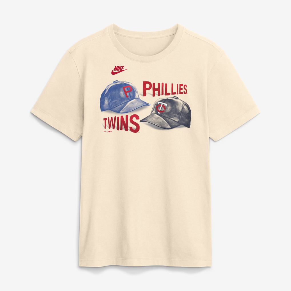 Men's Philadelphia Phillies vs. Minnesota Twins Nike Cream 2026 Field ...
