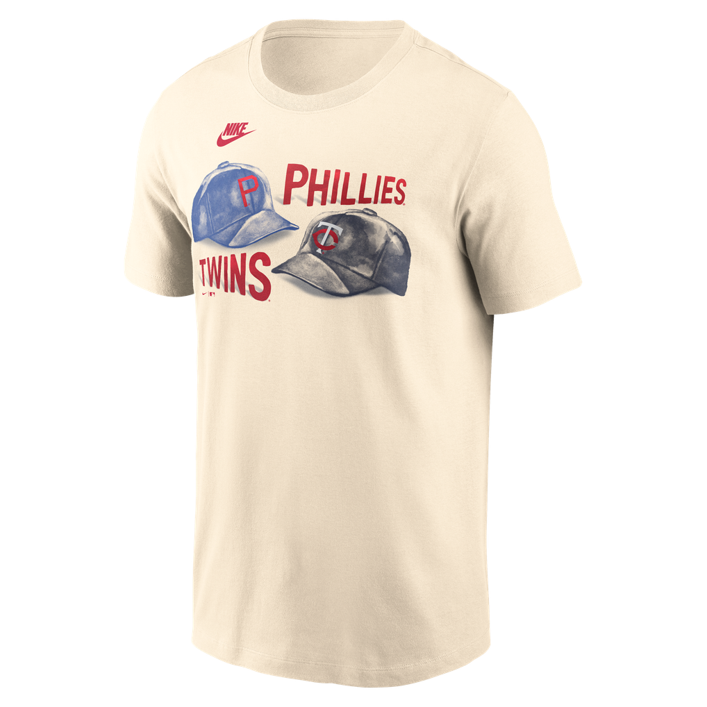 Men's Philadelphia Phillies vs. Minnesota Twins Nike Cream 2026 Field ...