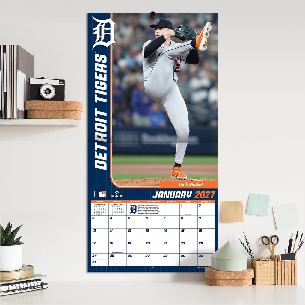 MLB 12" x 12" 2027 Wall Calendar