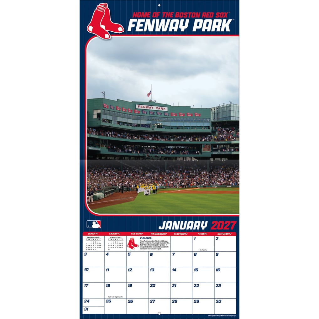 MLB Multi-Team 12" x 12" Stadium Wall Calendar