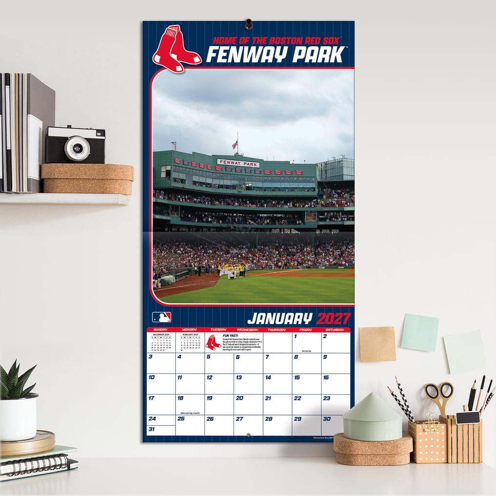 MLB Multi-Team 12" x 12" Stadium Wall Calendar