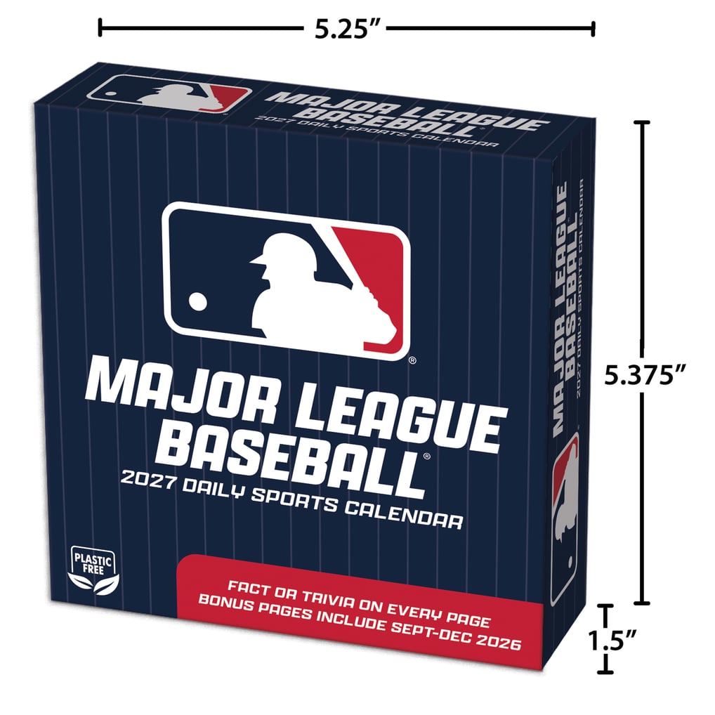 MLB Multi-Team 2027 Box Calendar