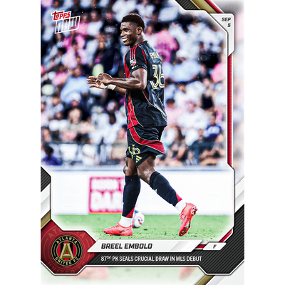 Breel Embolo - 2026 MLS Topps NOW® - Card 75