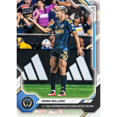 Cavan Sullivan - 2026 MLS Topps NOW® - Card 77 - *LOOK FOR AUTO*