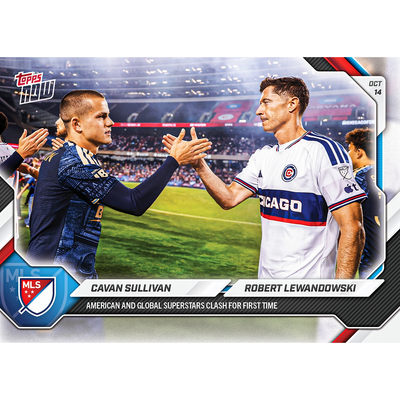 Cavan Sullivan/Robert Lewandowski - 2026 MLS Topps NOW® - Card 94