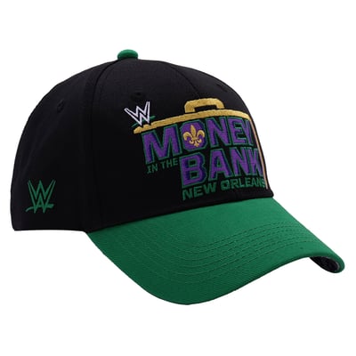 WWE Money In The Bank 2026 Adjustable Hat - Black