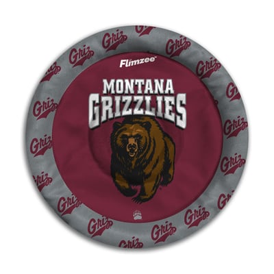 Montana Grizzlies Fanpoint Flimzee Bean Bag Flying Disc
