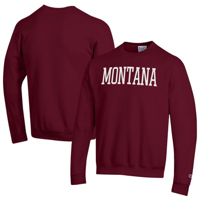 Montana Grizzlies Champion Powerblend Sweatshirt - Maroon