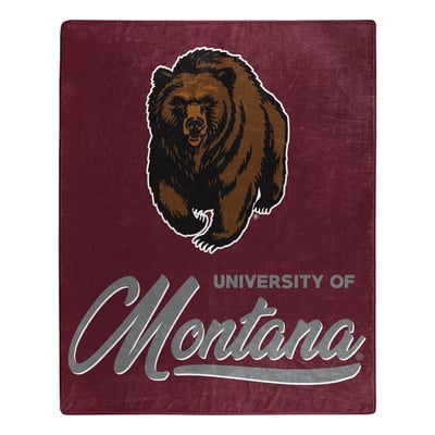  Montana Grizzlies The Northwest Group 50" x 60" Signature Raschel Plush Throw Blanket