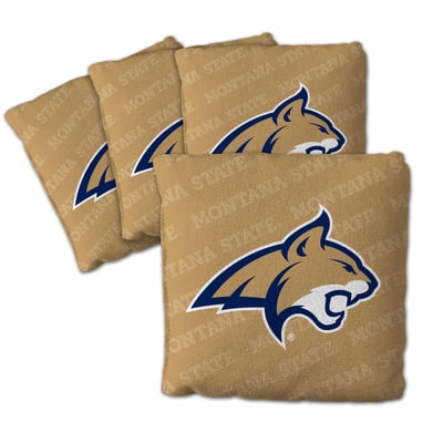 Montana State Bobcats Fanpoint Four-Piece Cornhole Bag Set