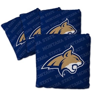 Montana State Bobcats Fanpoint Four-Piece Cornhole Bag Set