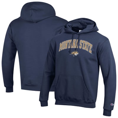 Montana State Bobcats Champion Powerblend Hoodie - Navy