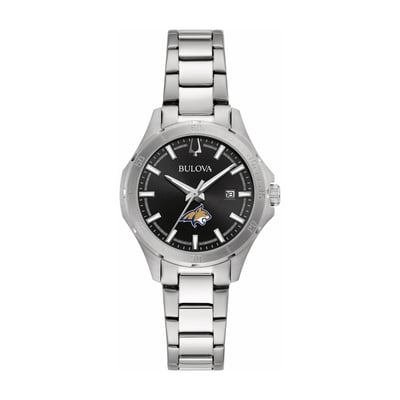 Montana State Bobcats Bulova Women's Stainless Steel Classic Sport Watch - Black