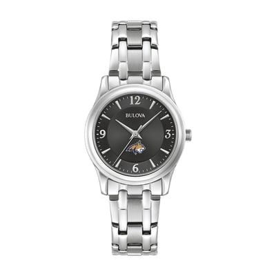 Montana State Bobcats Bulova Women's Stainless Steel Corporate Collection Watch - Black
