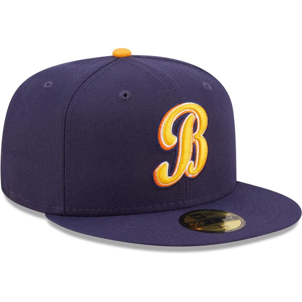 Montgomery Biscuits New Era Authentic Collection 59FIFTY Fitted Hat - Navy