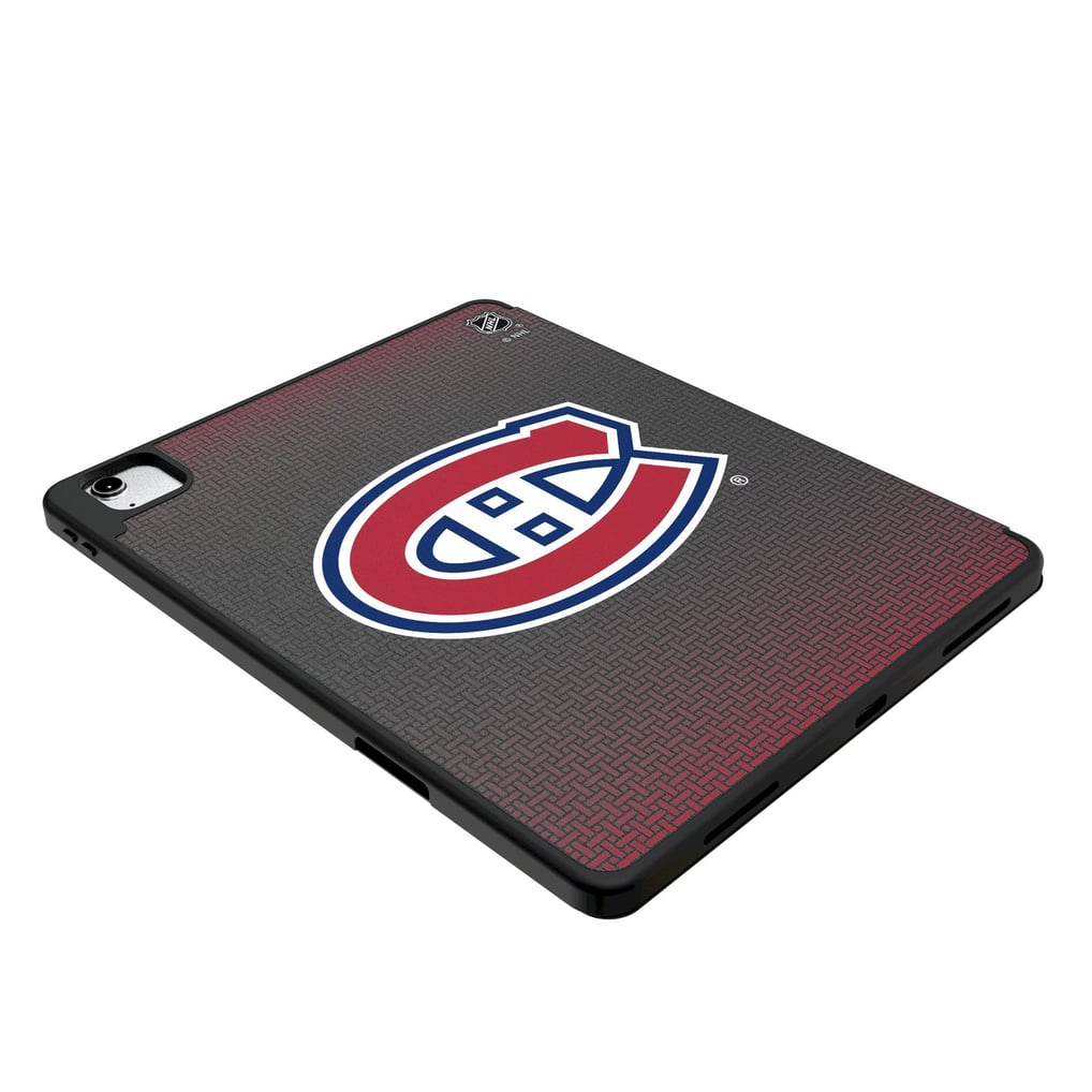 Montreal Canadiens Keyscaper Personalized Linen iPad Tablet Case